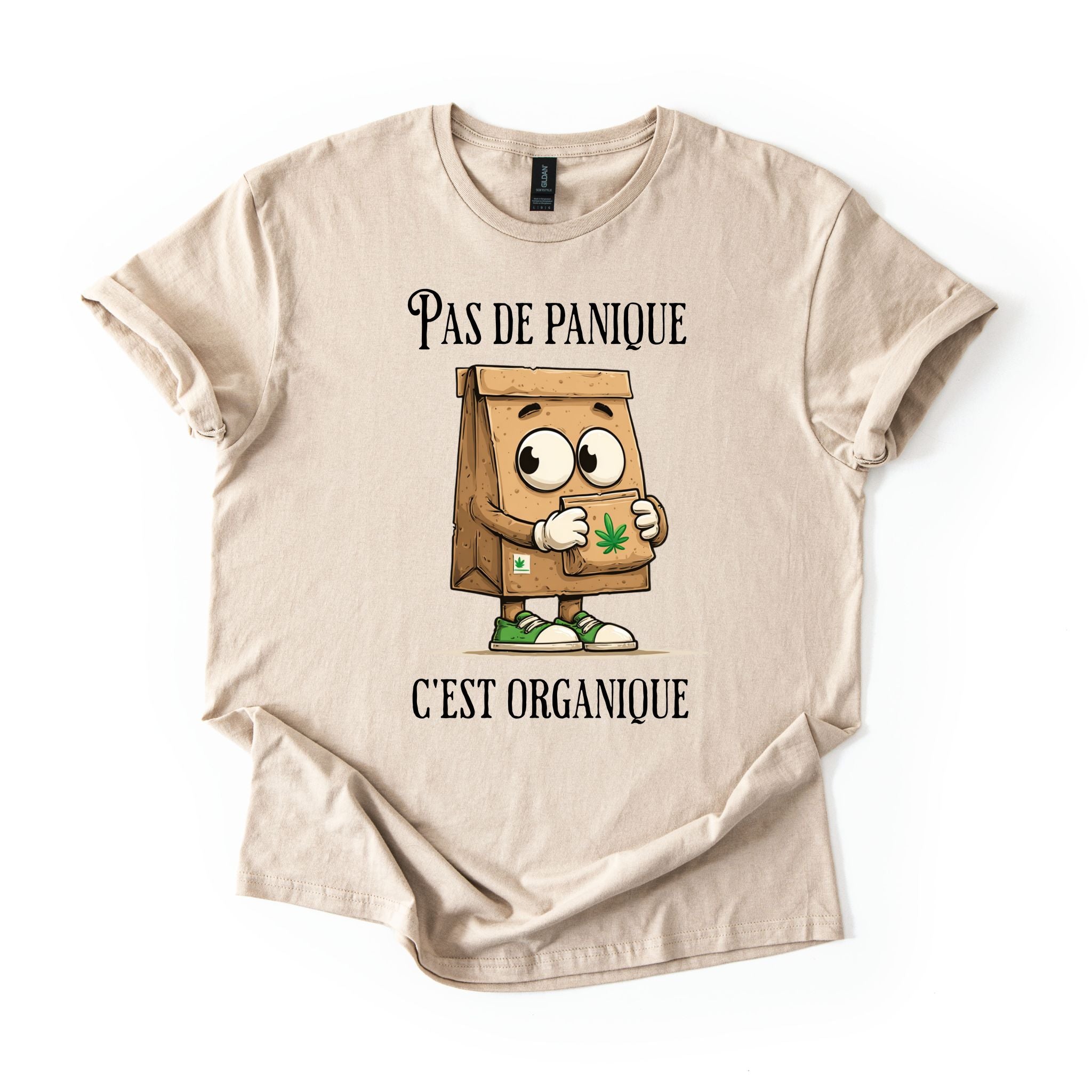 T-Shirt Pas de panique c'est organique