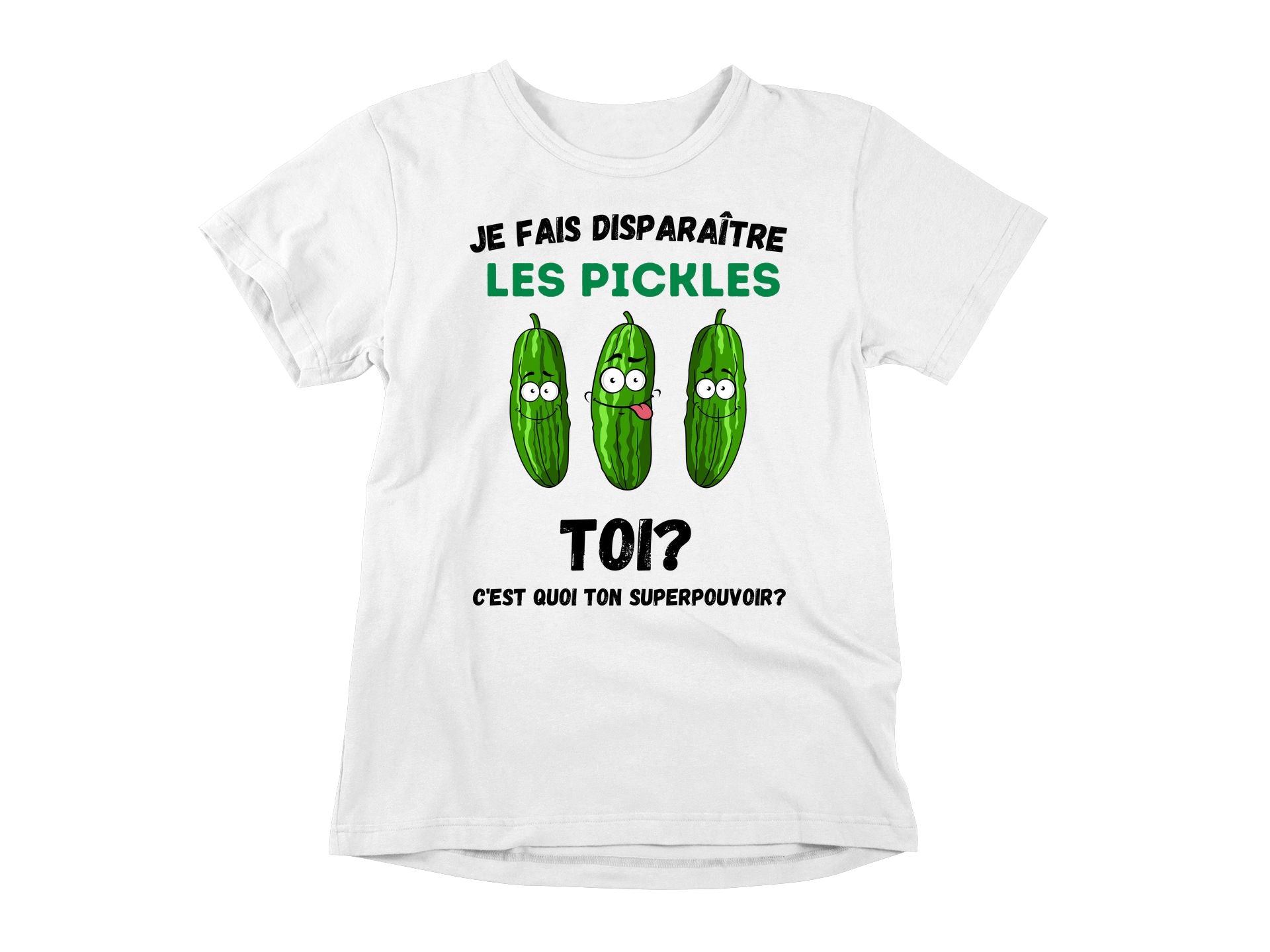 Liquidation T-Shirt Medium Je fais disparaître les pickles