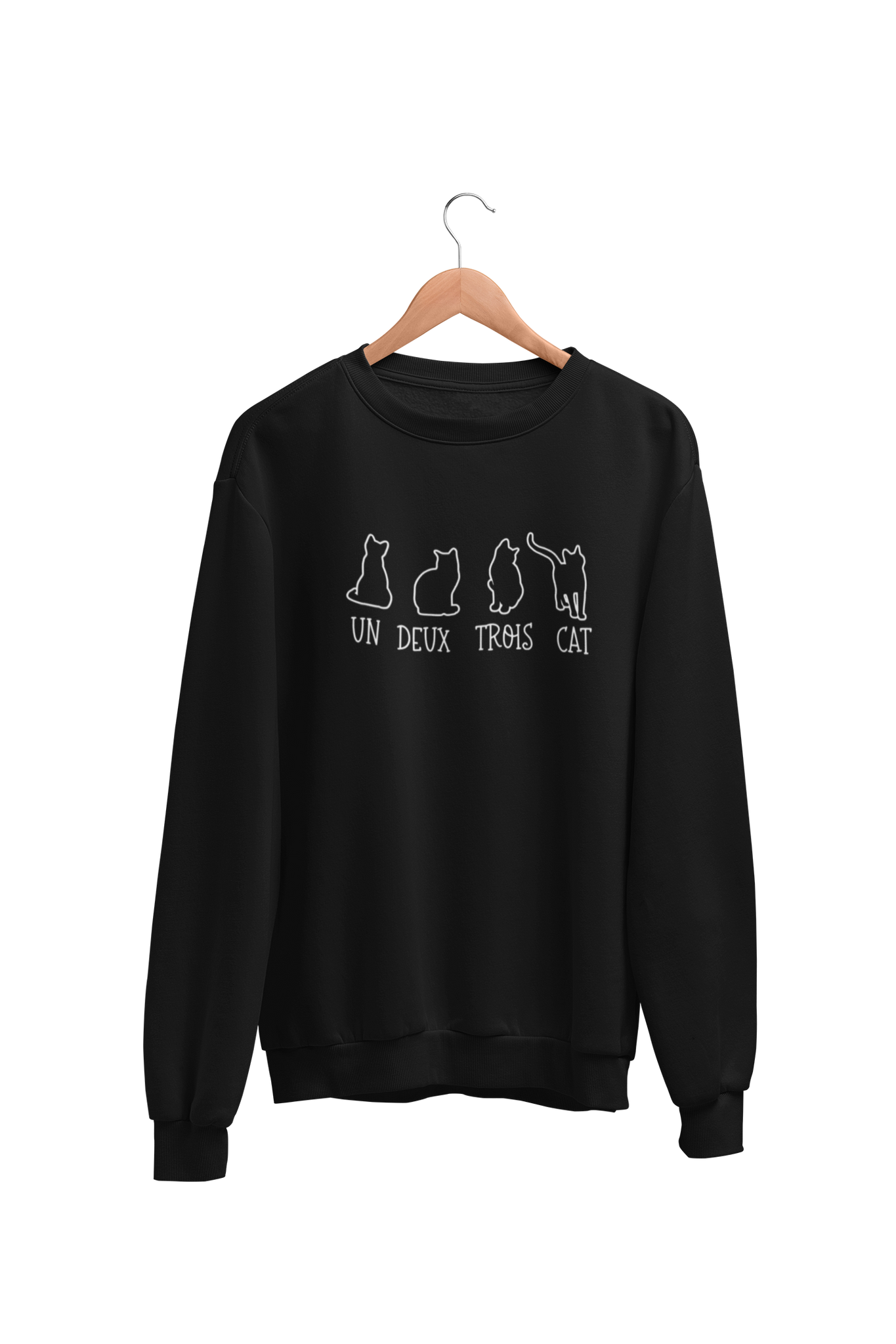 Crewneck Un deux trois cat