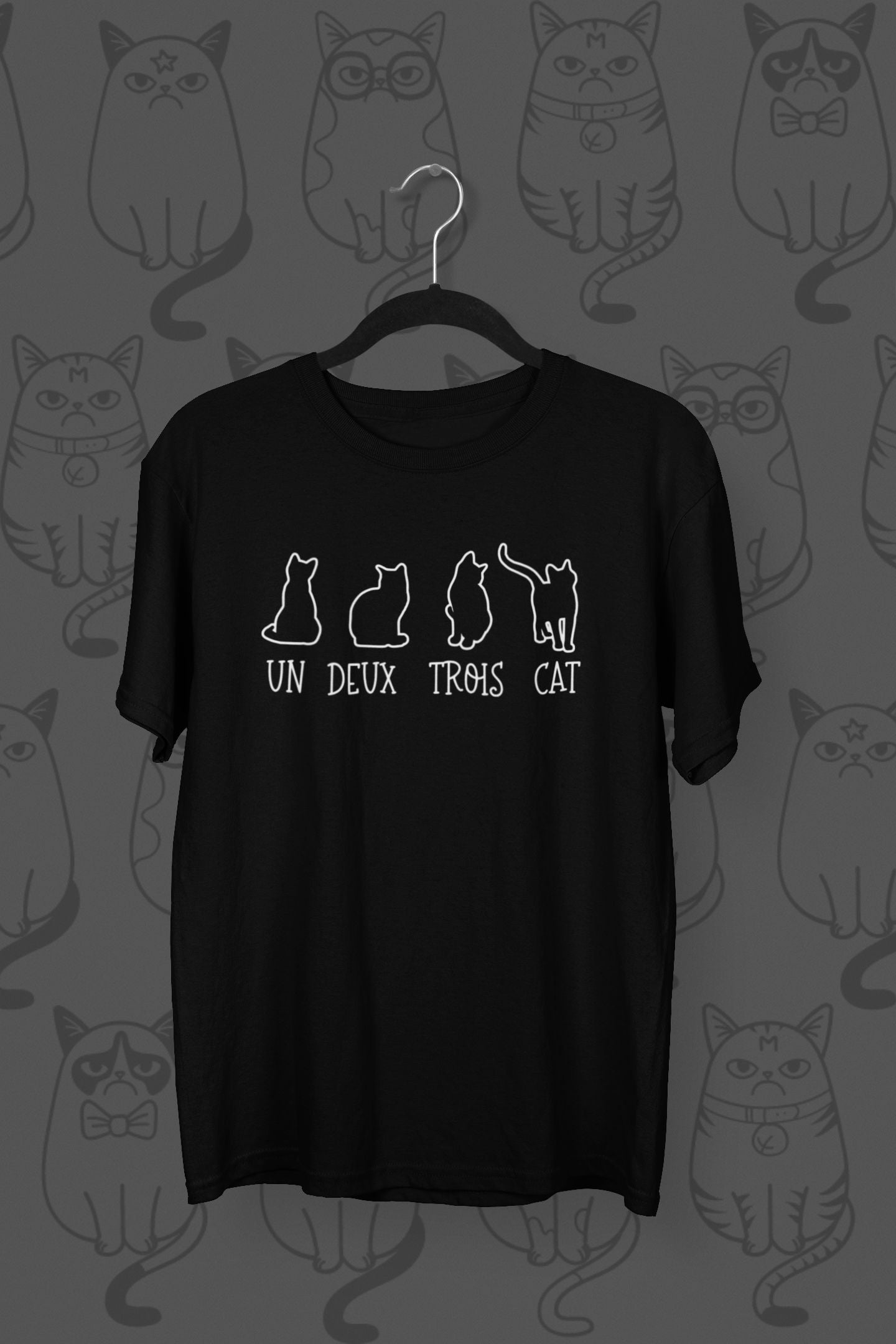 T-Shirt Un deux trois cat