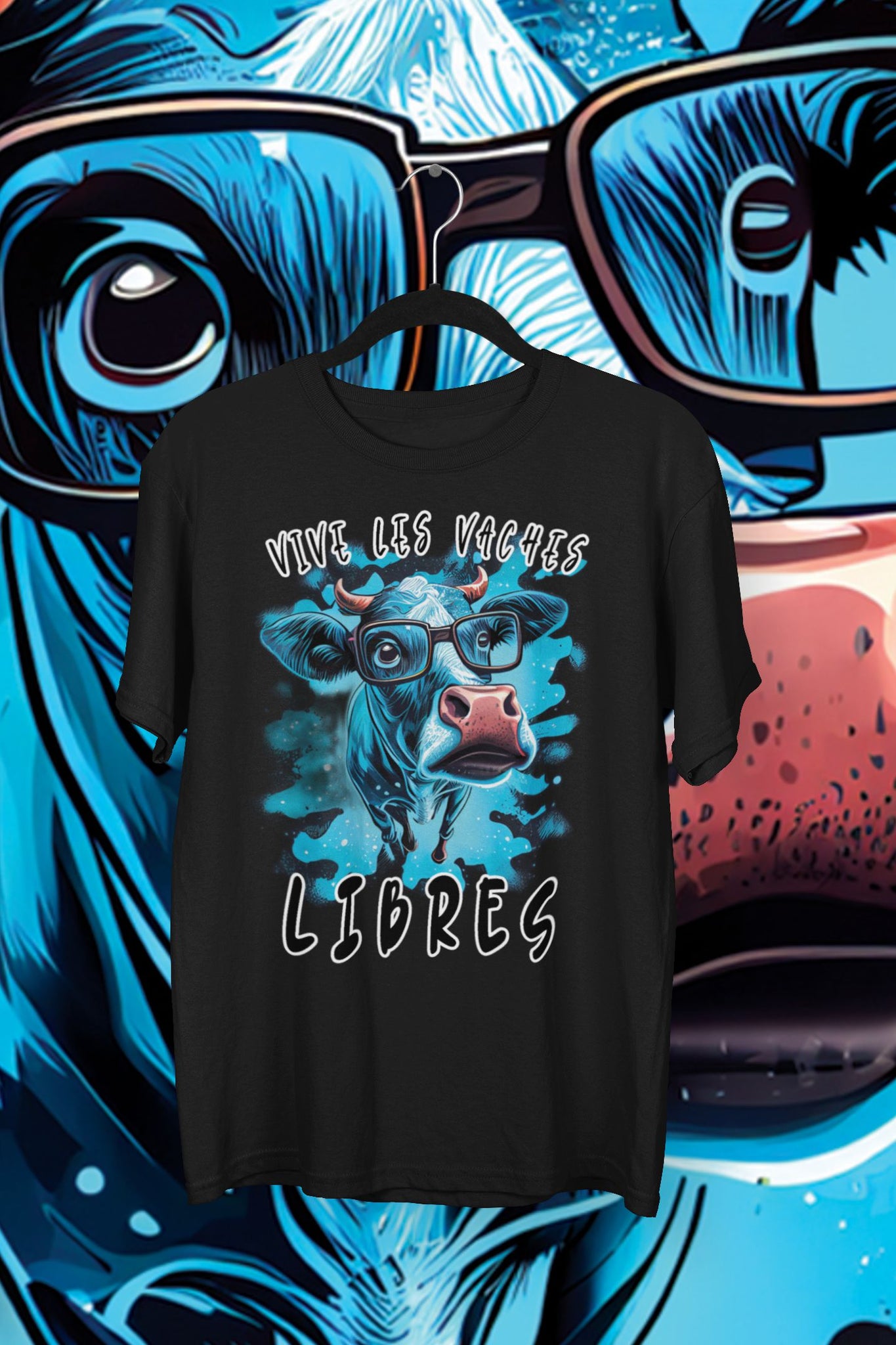 T-Shirt Vive les vaches libres