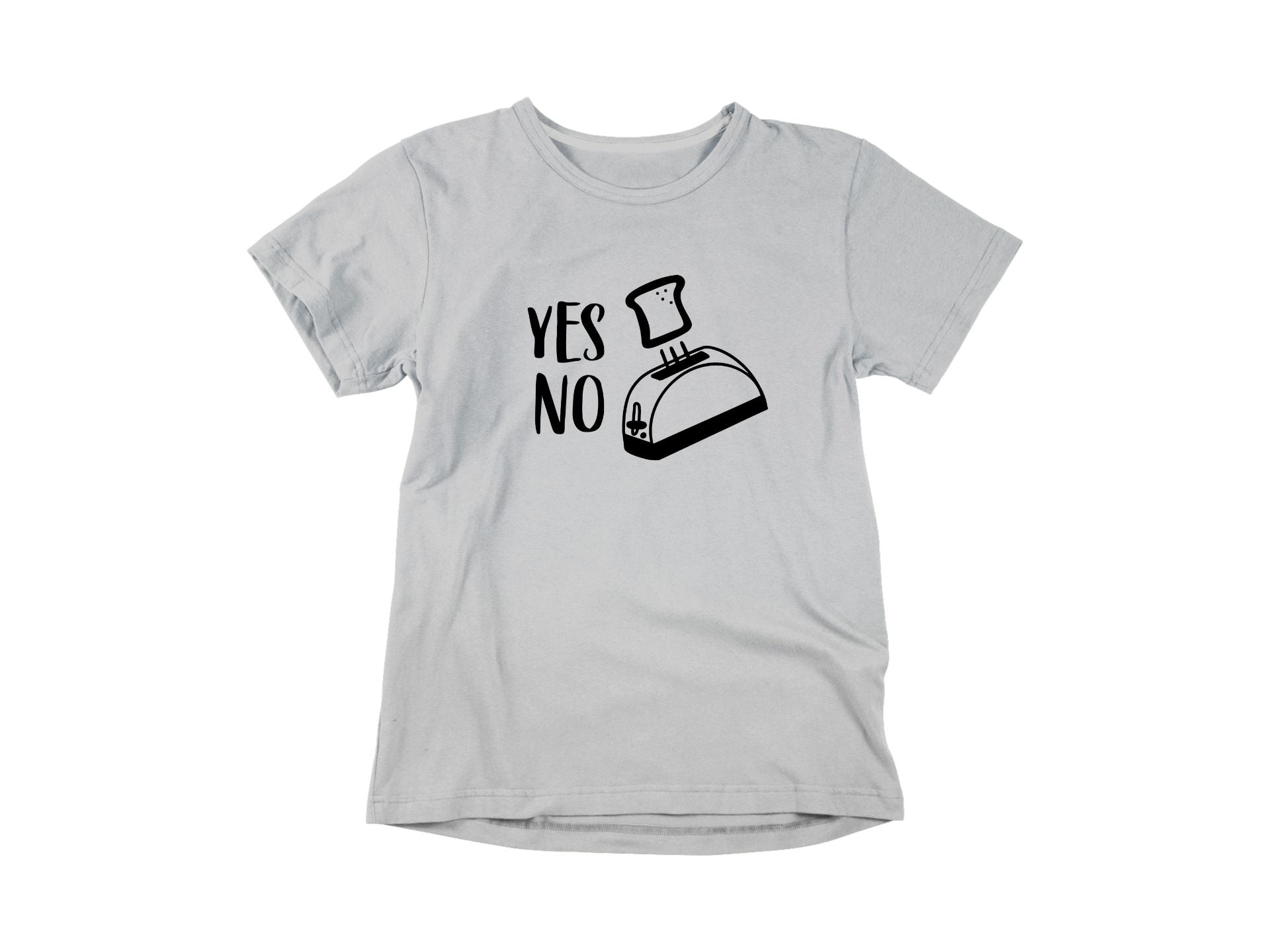 T-Shirt Yes No Toaster-Simplement Vrai Boutique Made In Québec
