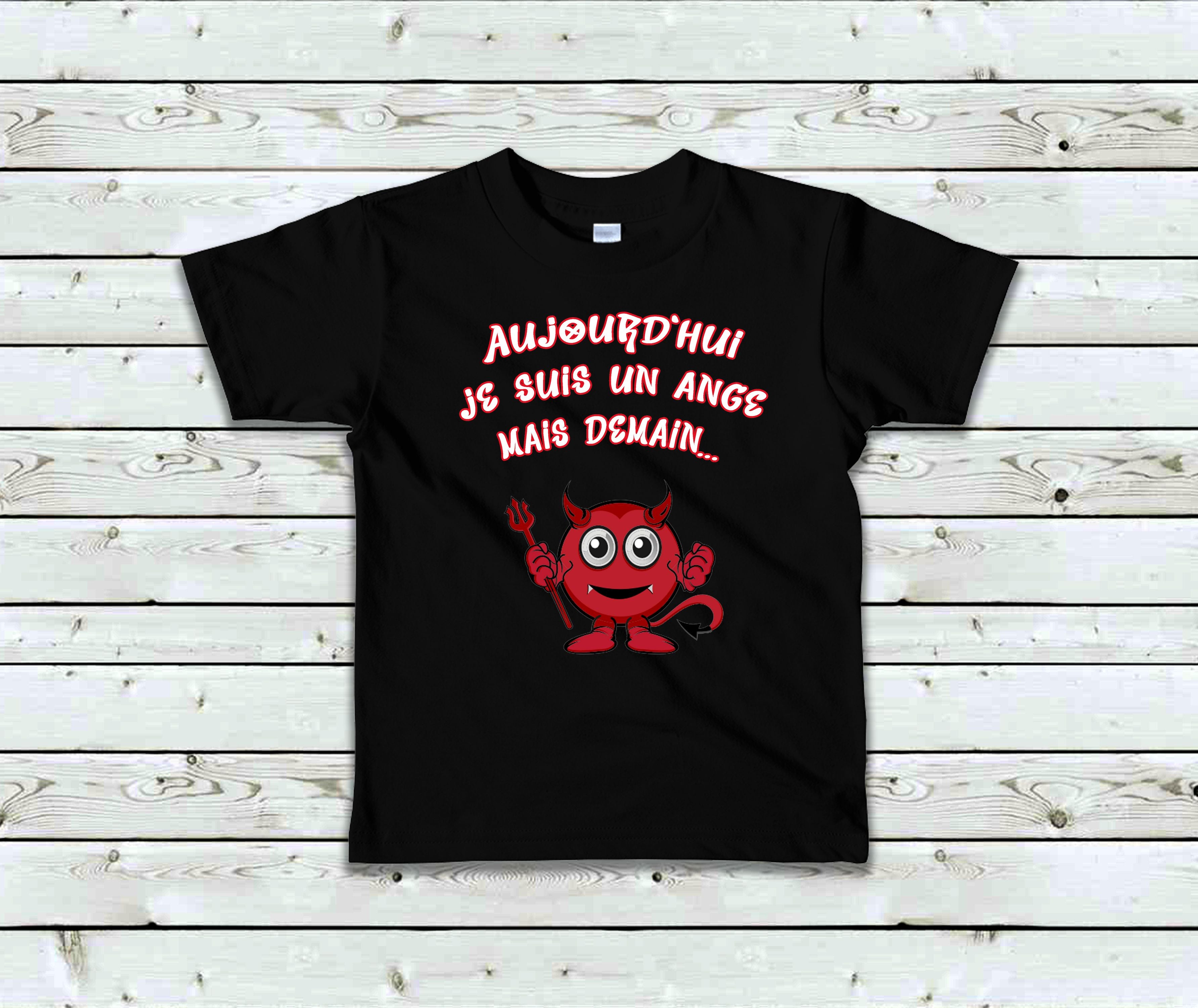 T-Shirt Enfant Aujourd'hui je suis un ange