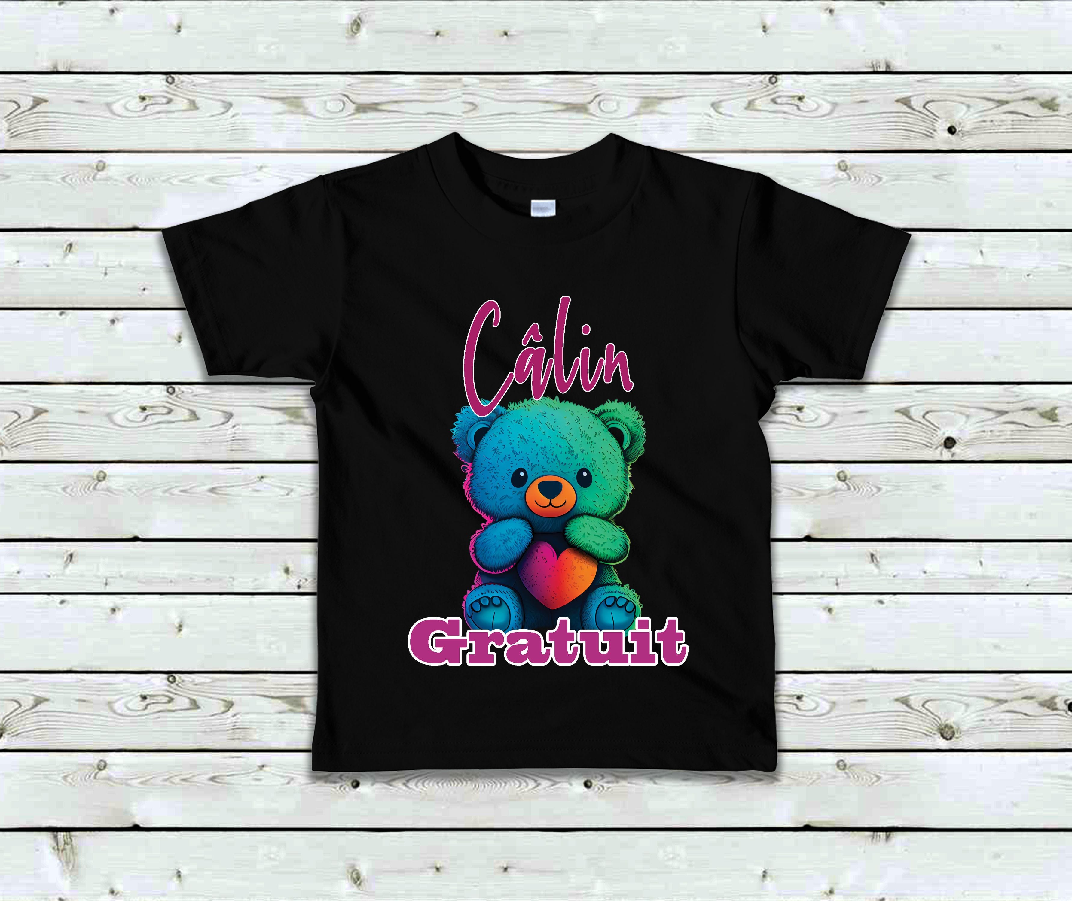 T-Shirt Enfant Câlin Gratuit Image secondaire du produit