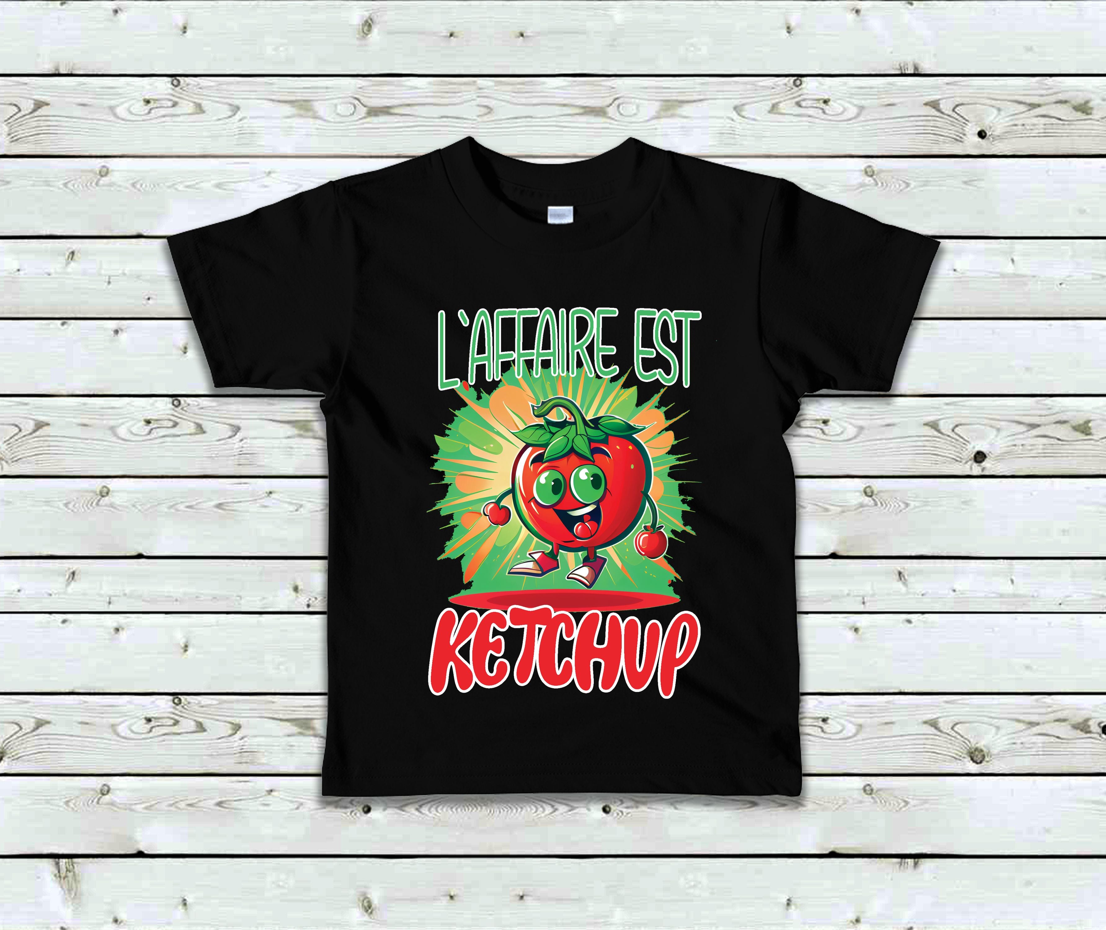 T-Shirt Enfant L'affaire est Ketchup!