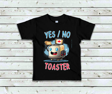 T-Shirt Enfant Yes No Toaster