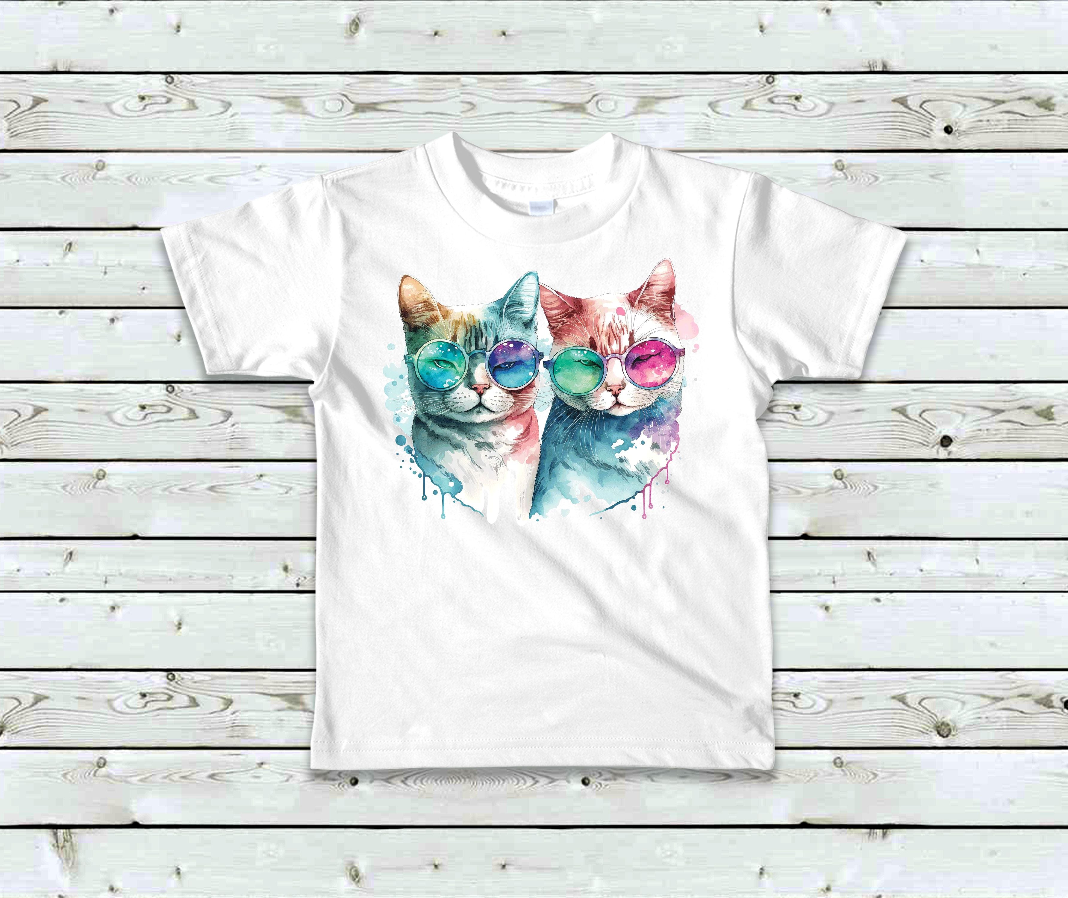 T-Shirt Enfant Chats colorés Image secondaire du produit