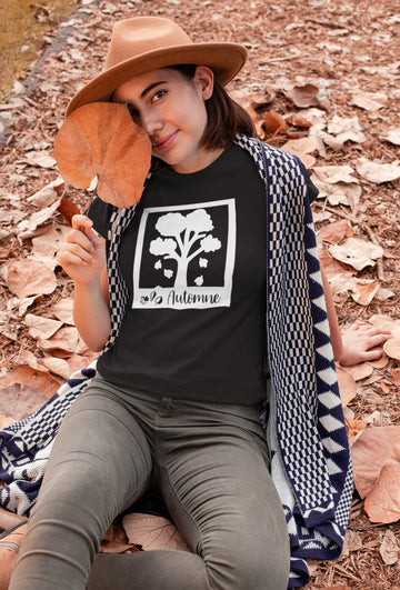 T-Shirt Photo d'automne-Simplement Vrai Boutique Made In Québec