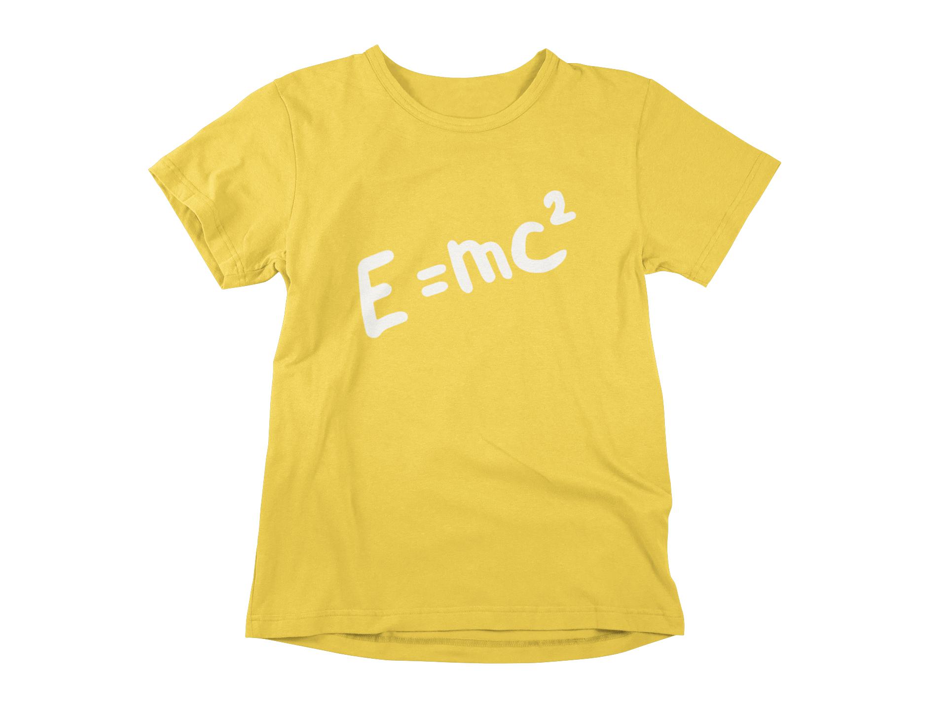 T-Shirt E=mc2-Simplement Vrai Boutique Made In Québec