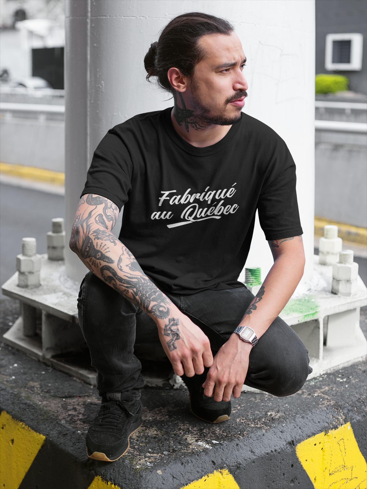 T-Shirt Fabriqué au Québec-Simplement Vrai Boutique Made In Québec
