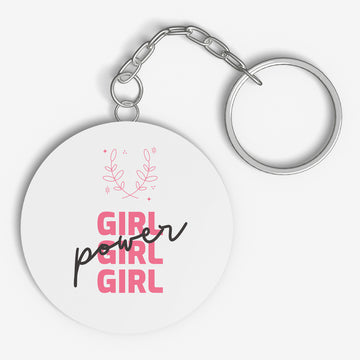 Porte-Clé Girl Power-Simplement Vrai Boutique Made In Québec