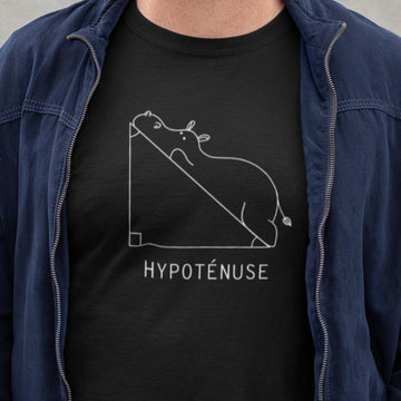 T-Shirt Hypoténuse-Simplement Vrai Boutique Made In Québec