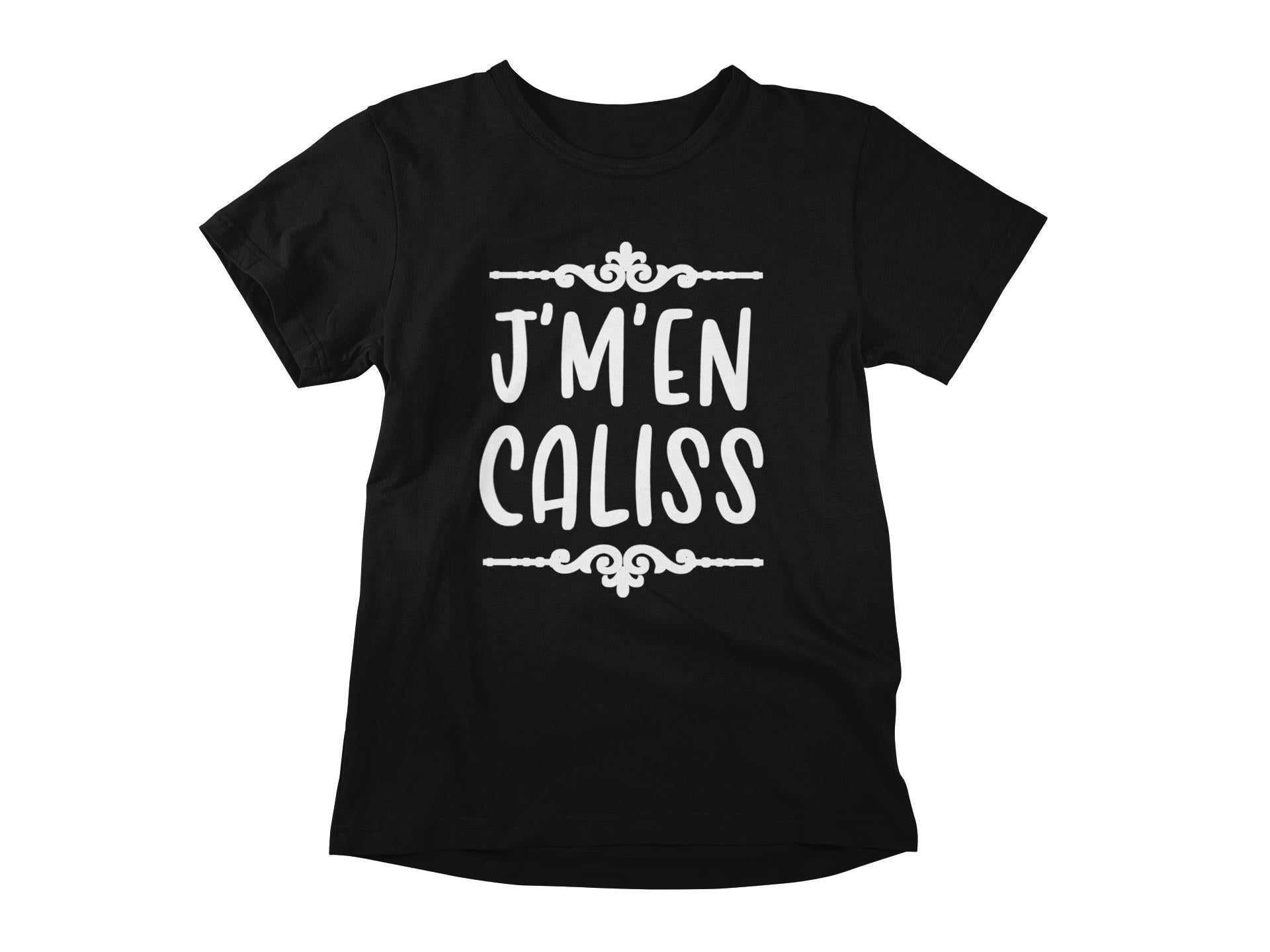 T-Shirt J'm'en caliss-Simplement Vrai Boutique Made In Québec