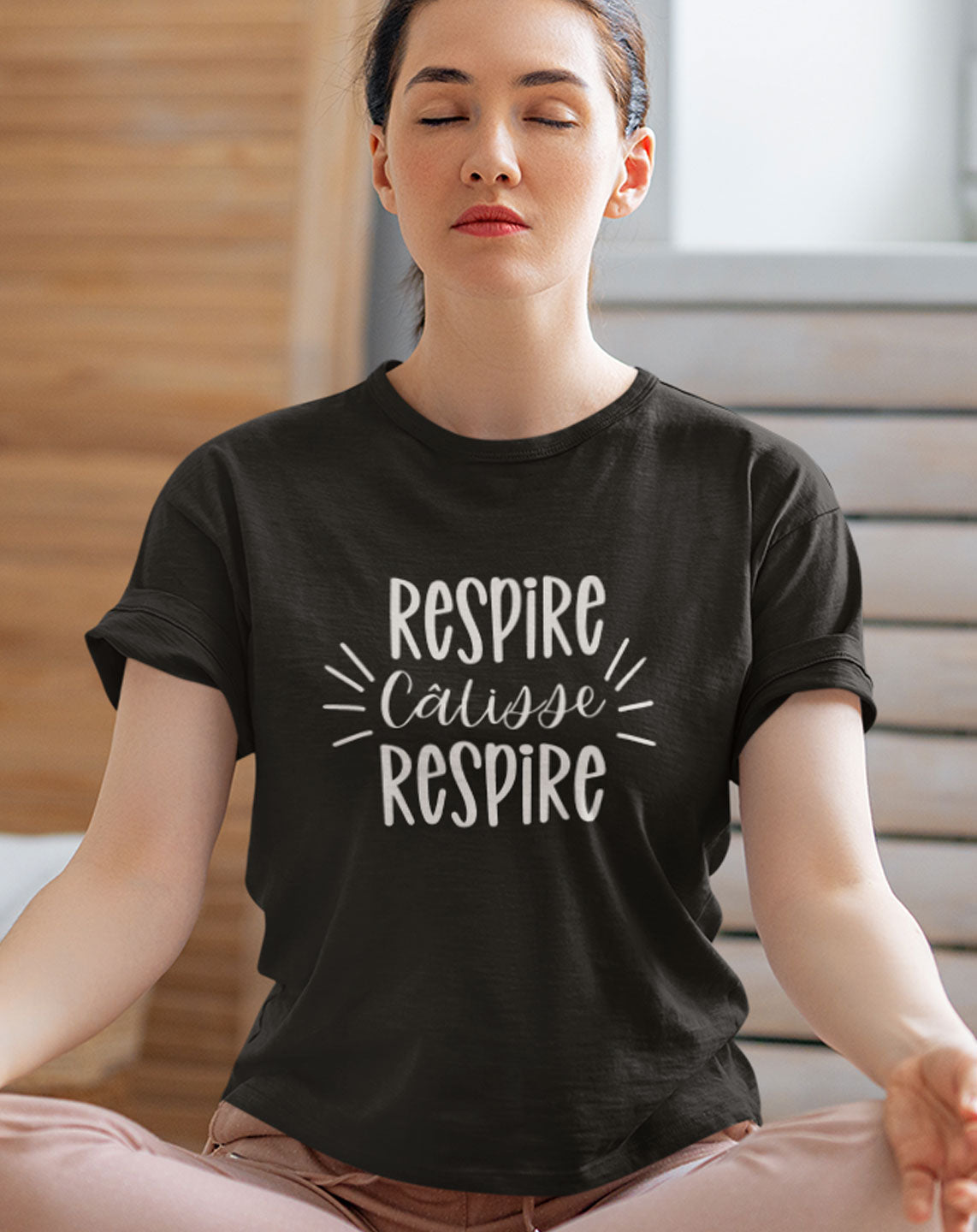 T-Shirt Respire câliss respire