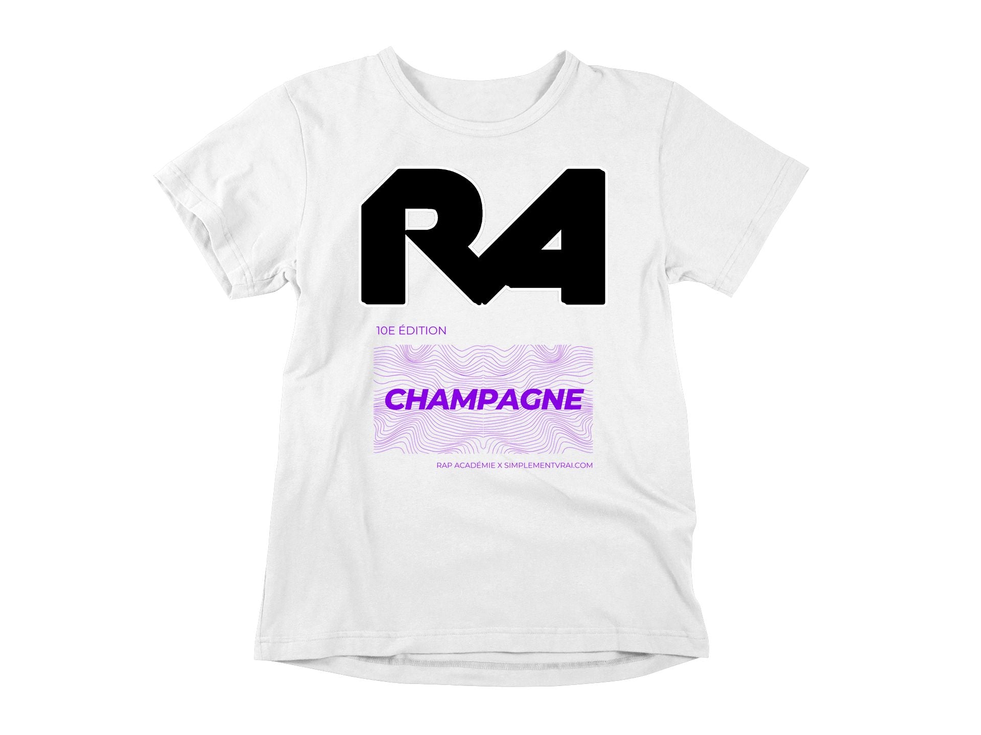 T-Shirt Champagne R.A Officiel