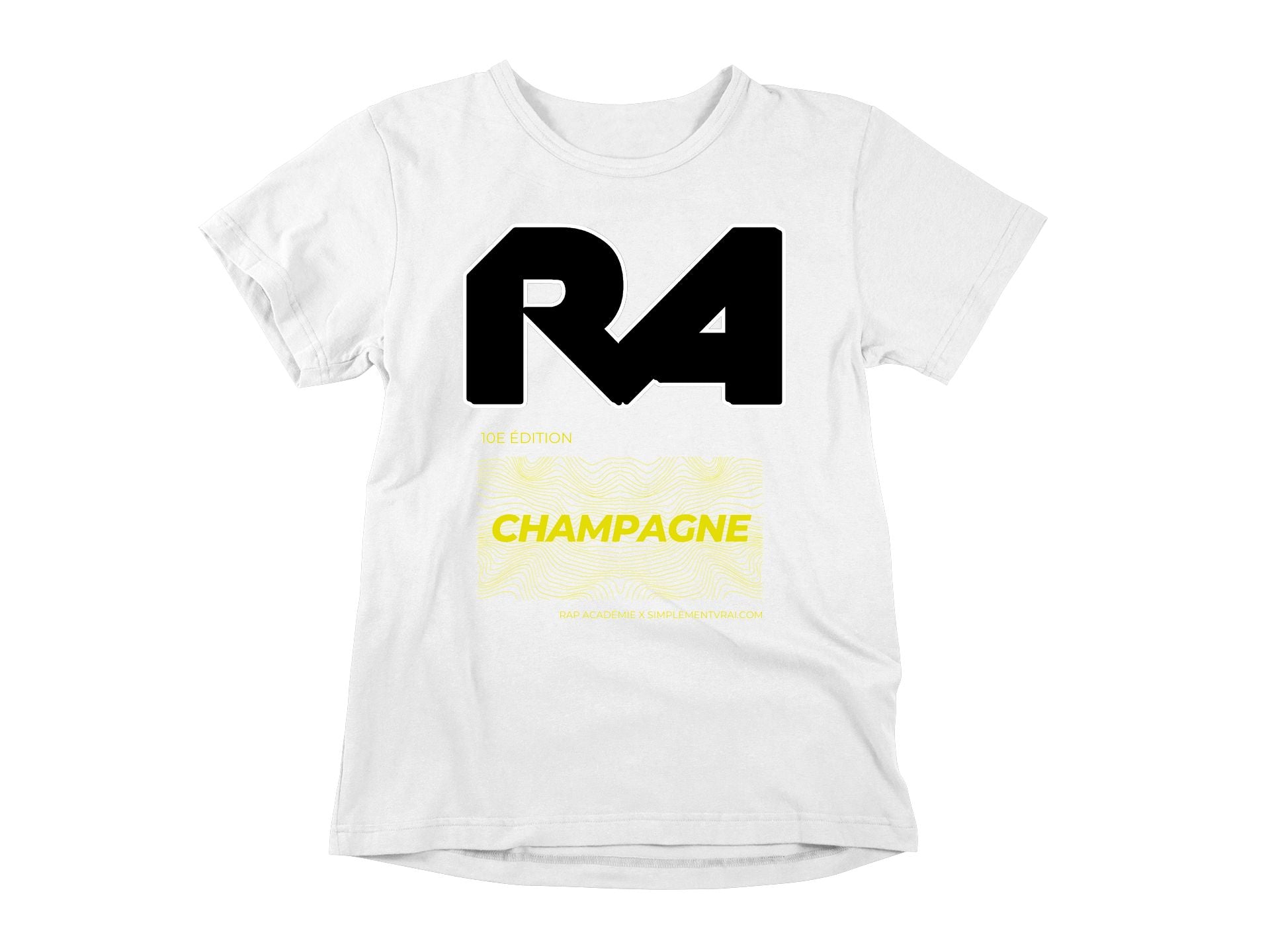 T-Shirt Champagne R.A Officiel