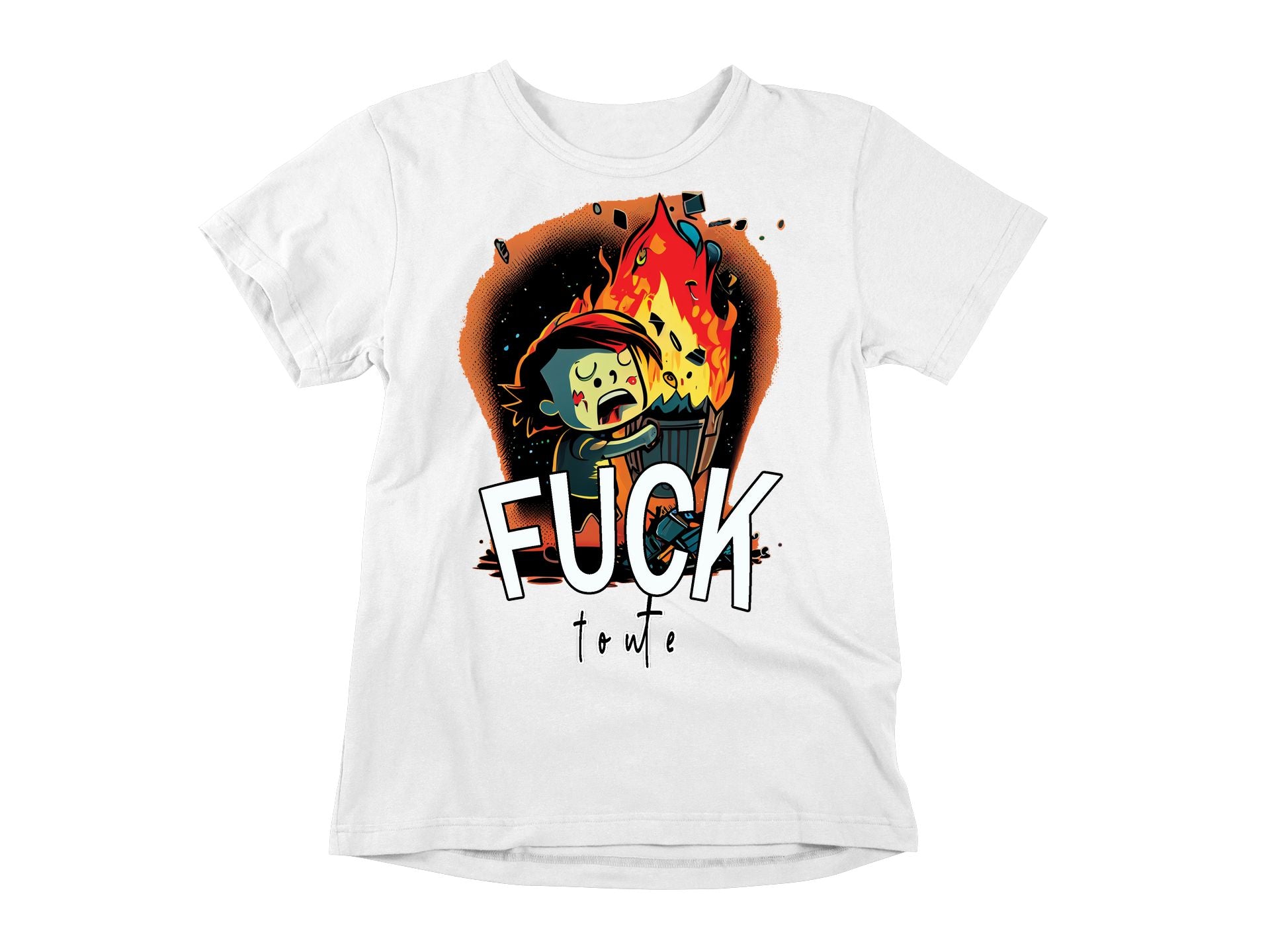 T-Shirt Fuck Toute