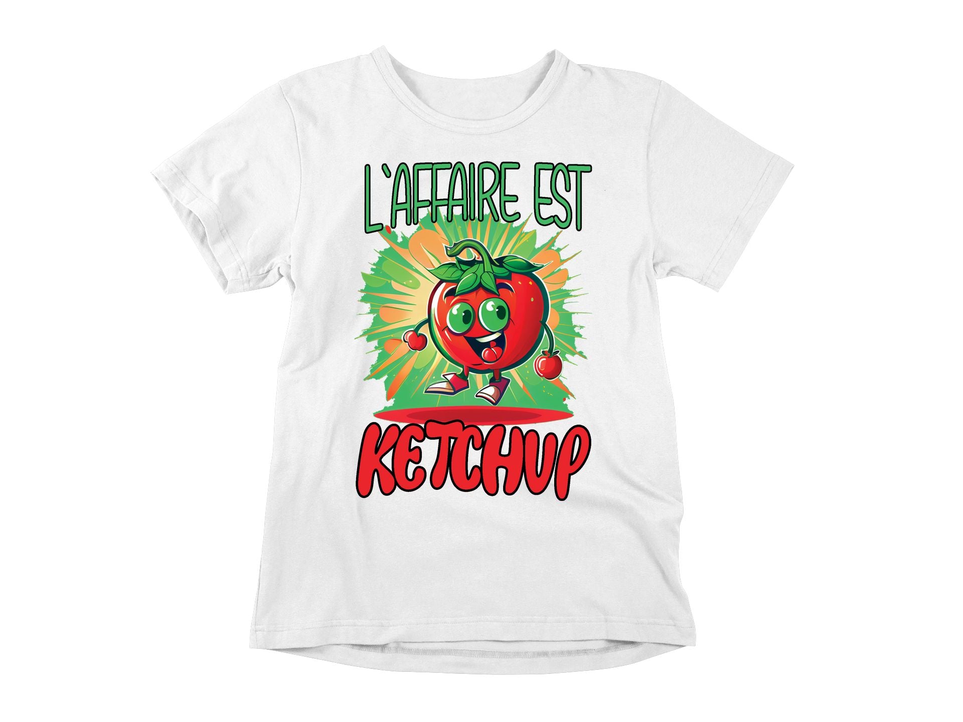 T-Shirt L'affaire est Ketchup!