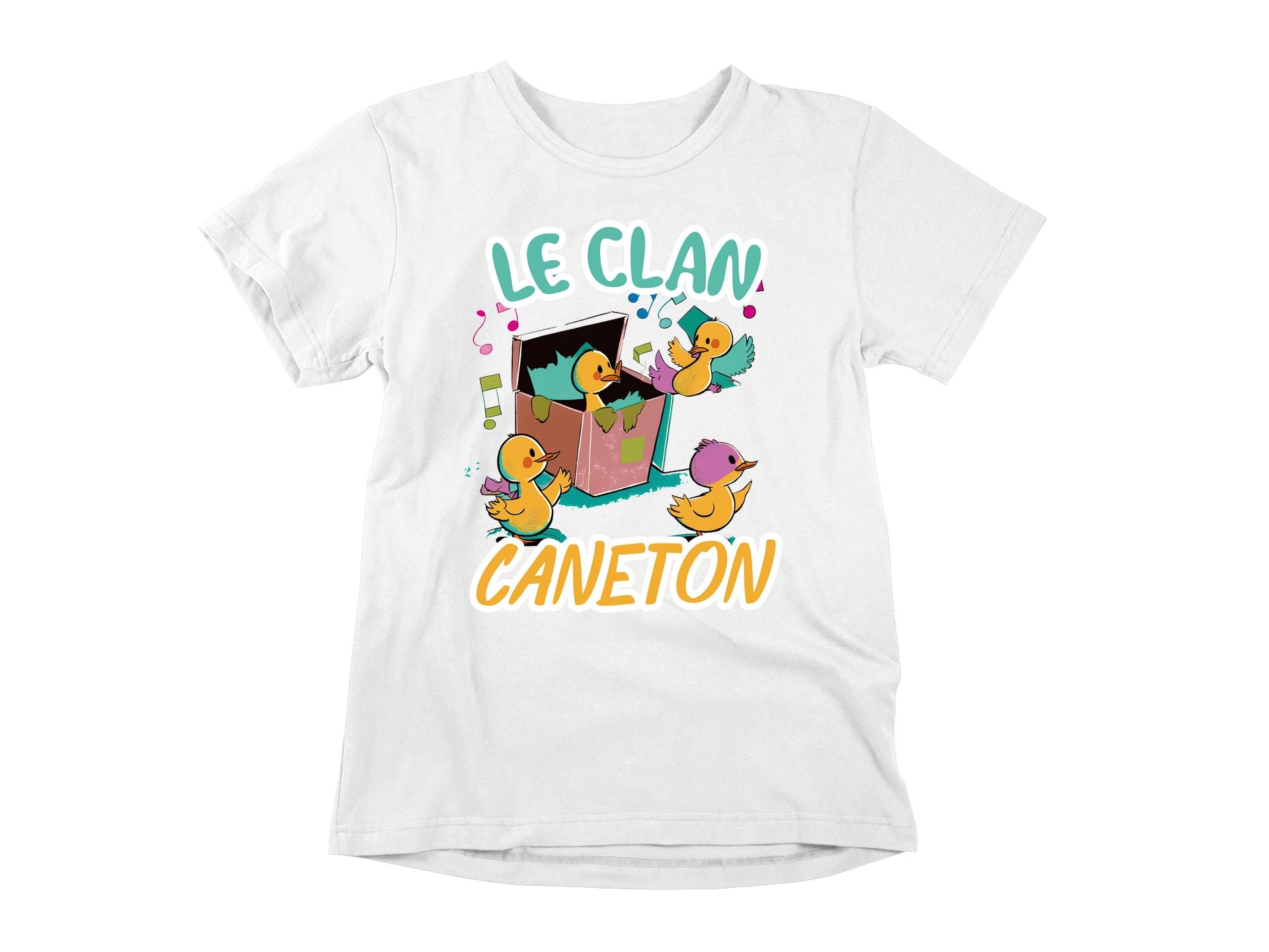 T-Shirt Le clan caneton