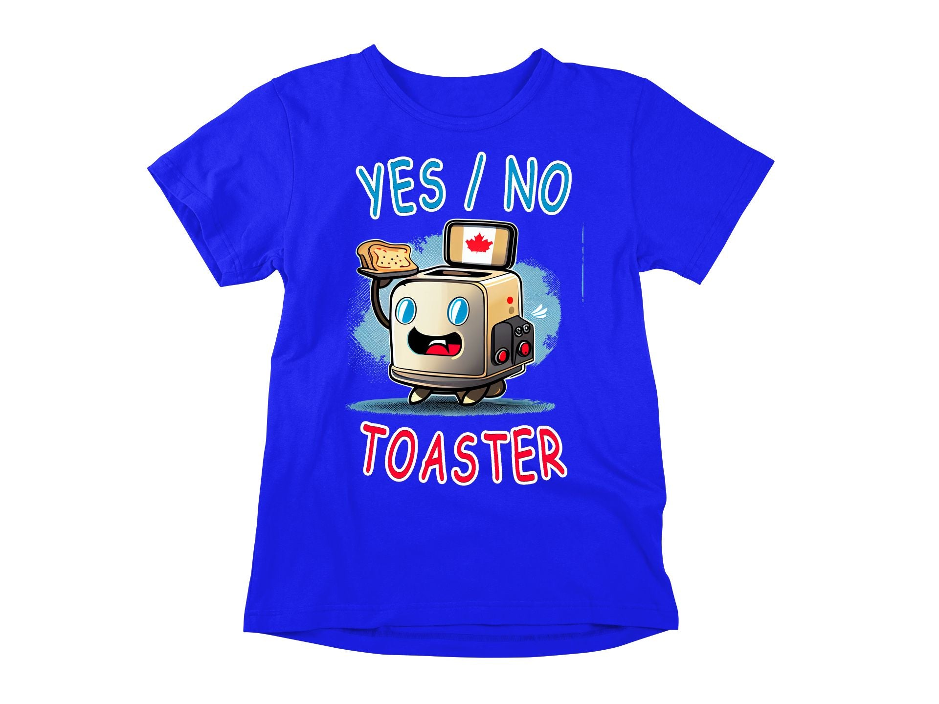 T-Shirt Yes No Toaster
