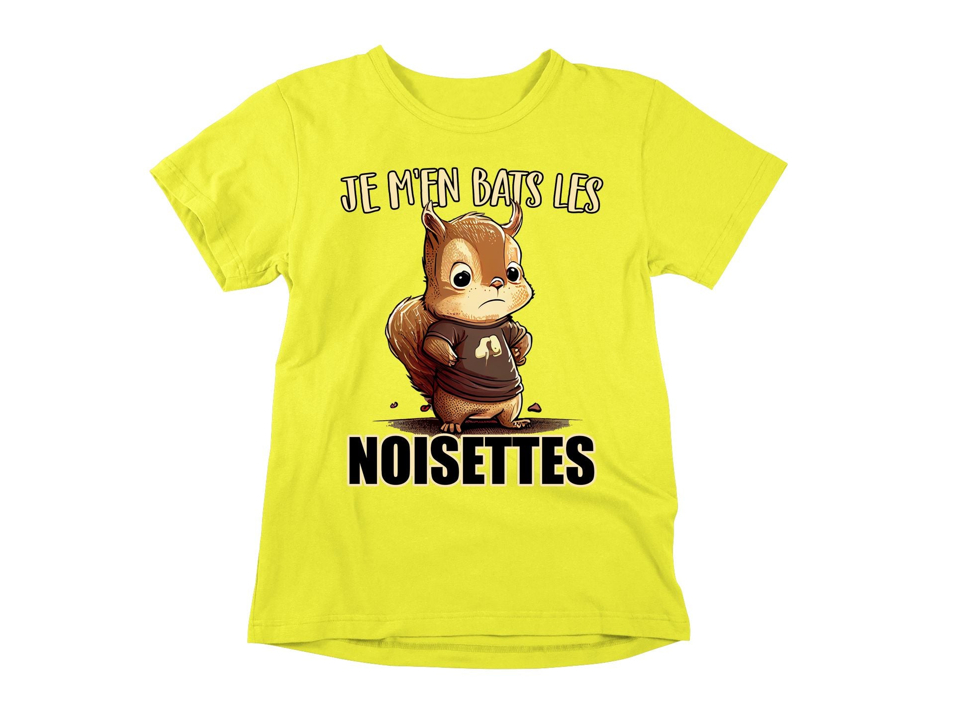 T-Shirt Je m'en bats les noisettes