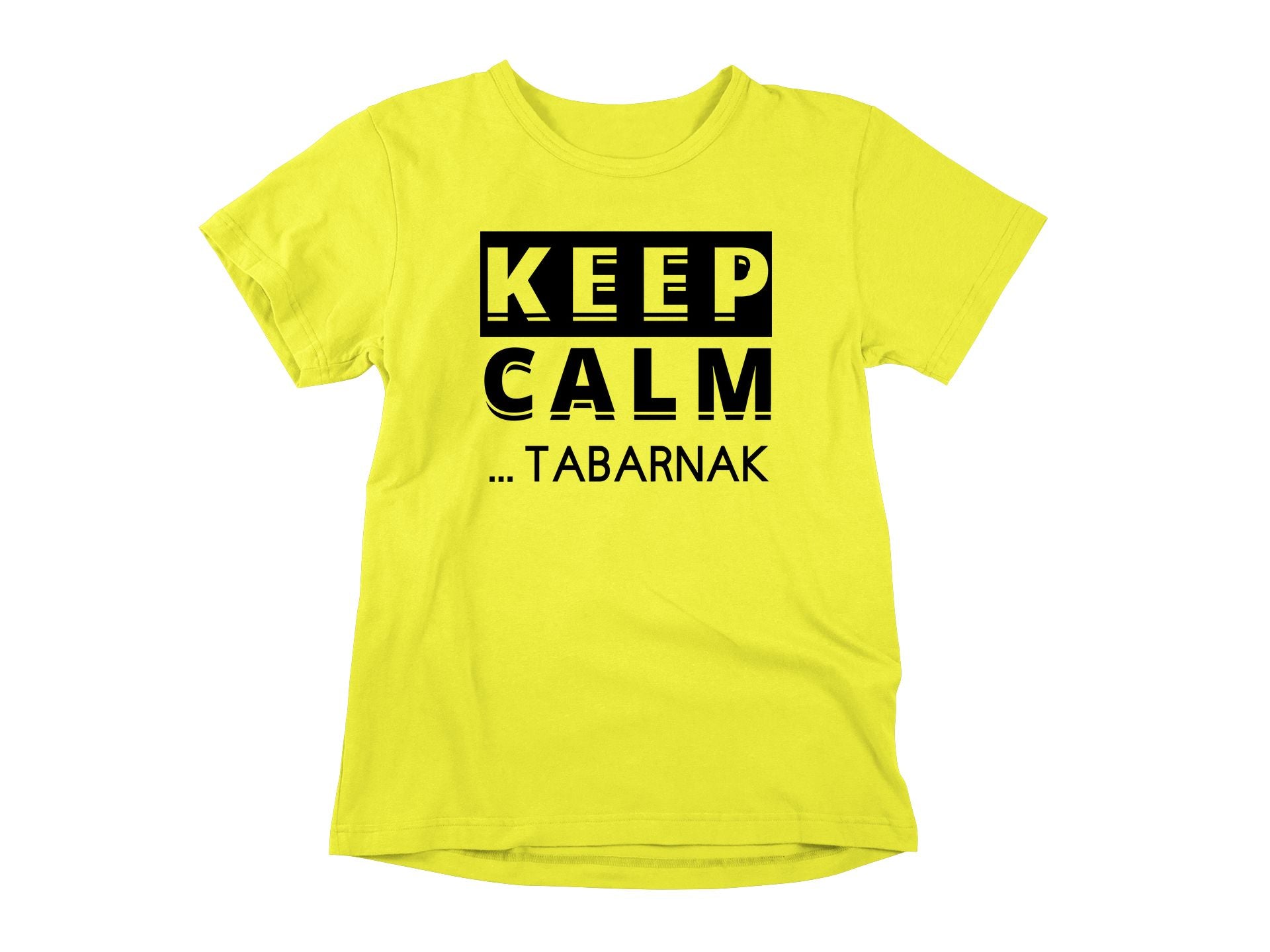 T-Shirt Keep Calm Tabarnak-Simplement Vrai Boutique Made In Québec