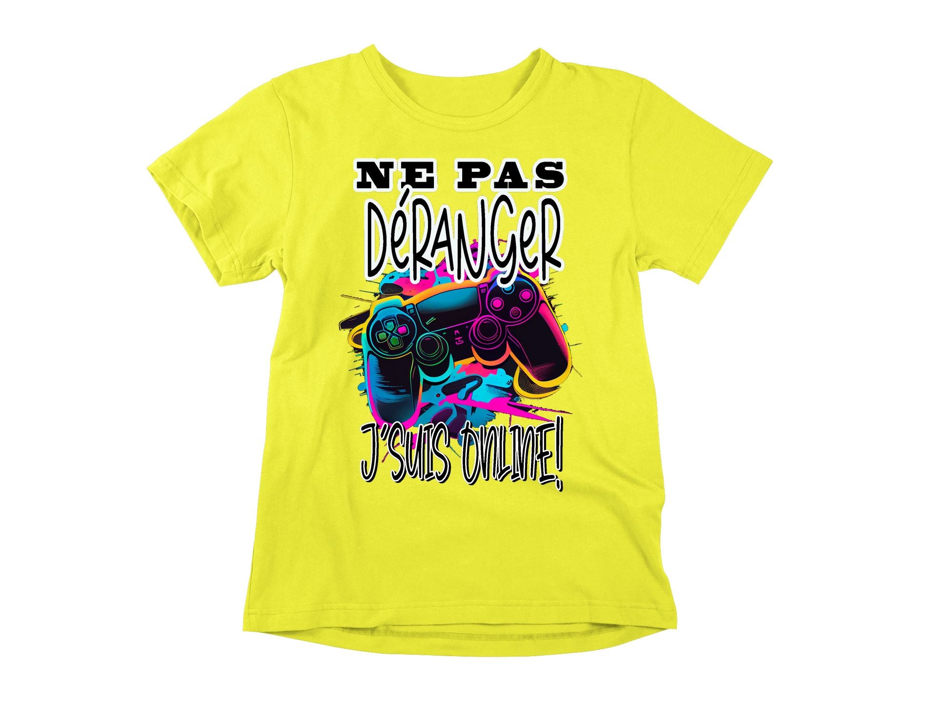 T-Shirt Ne pas déranger j'suis online!