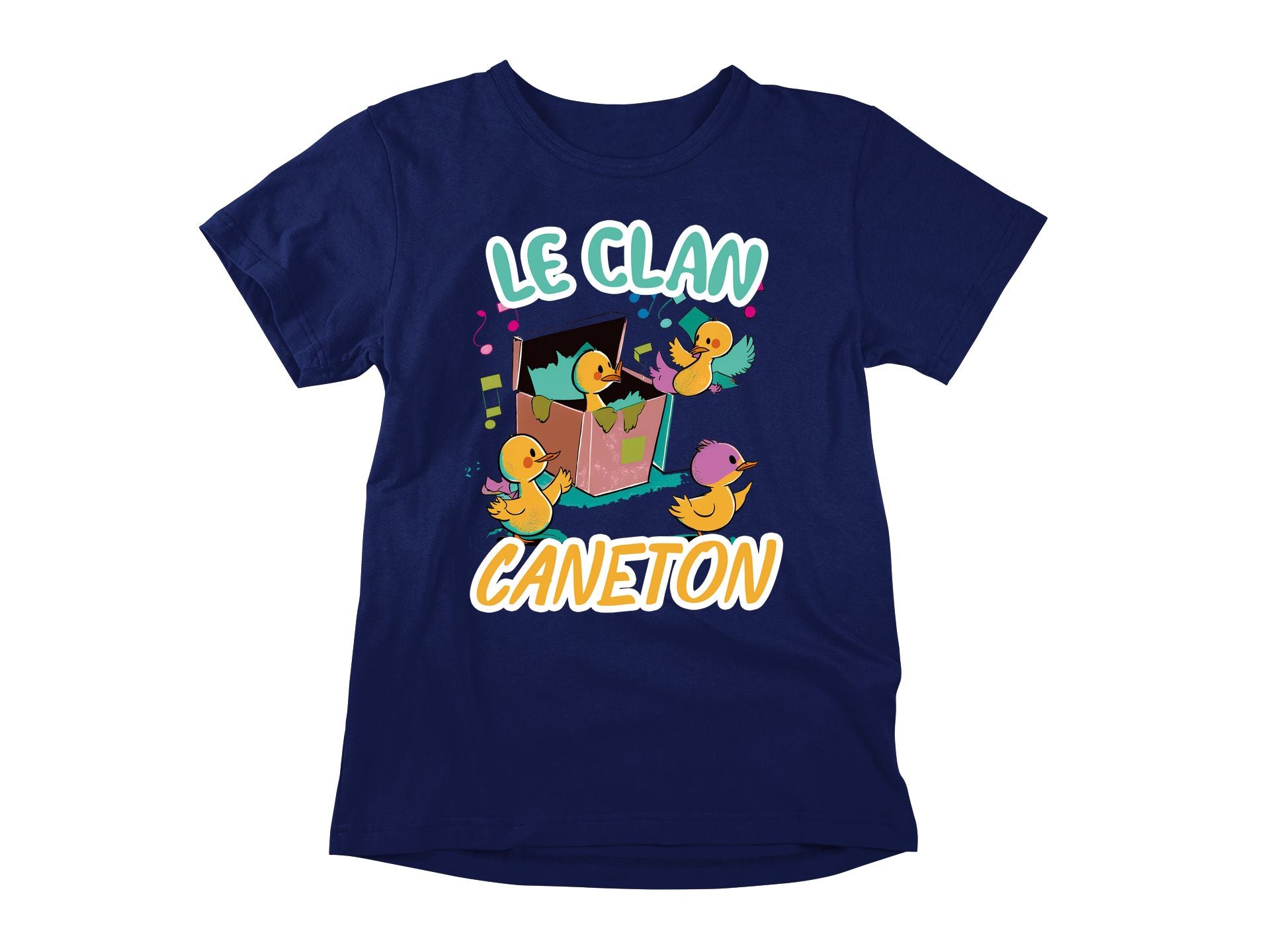 T-Shirt Le clan caneton