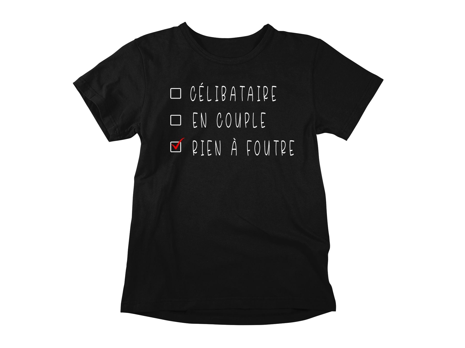 T-Shirt Célibataire ou en couple