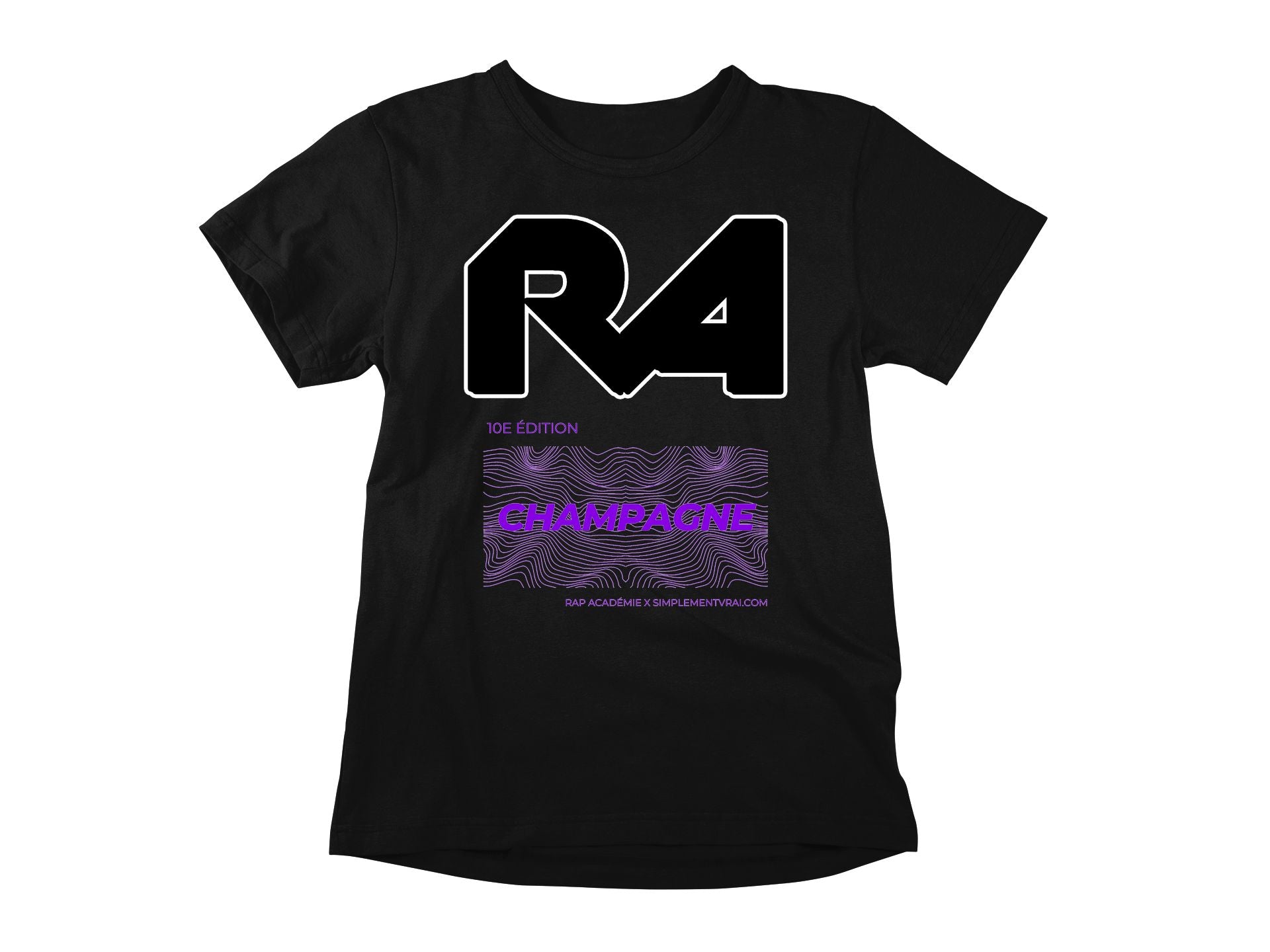 T-Shirt Champagne R.A Officiel