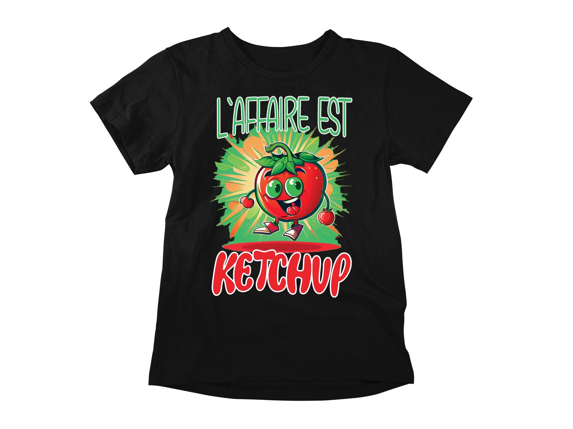 T-Shirt L'affaire est Ketchup!
