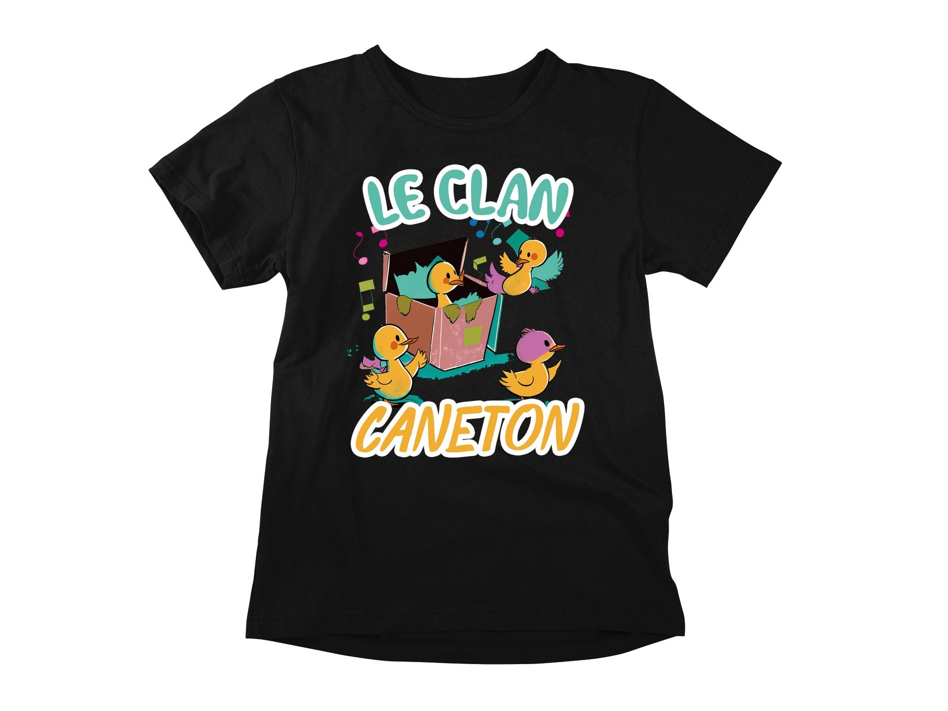 T-Shirt Le clan caneton