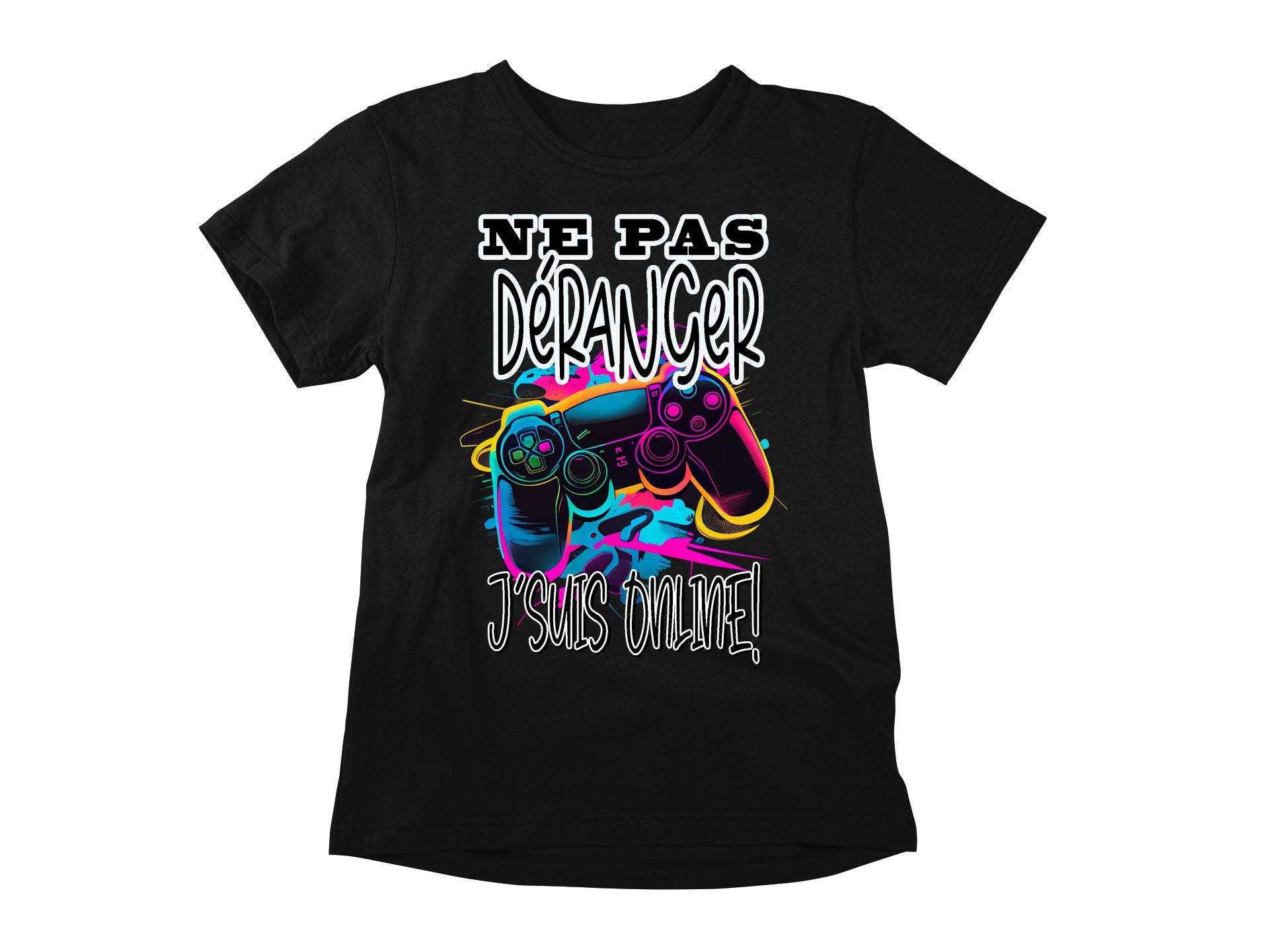 T-Shirt Ne pas déranger j'suis online!