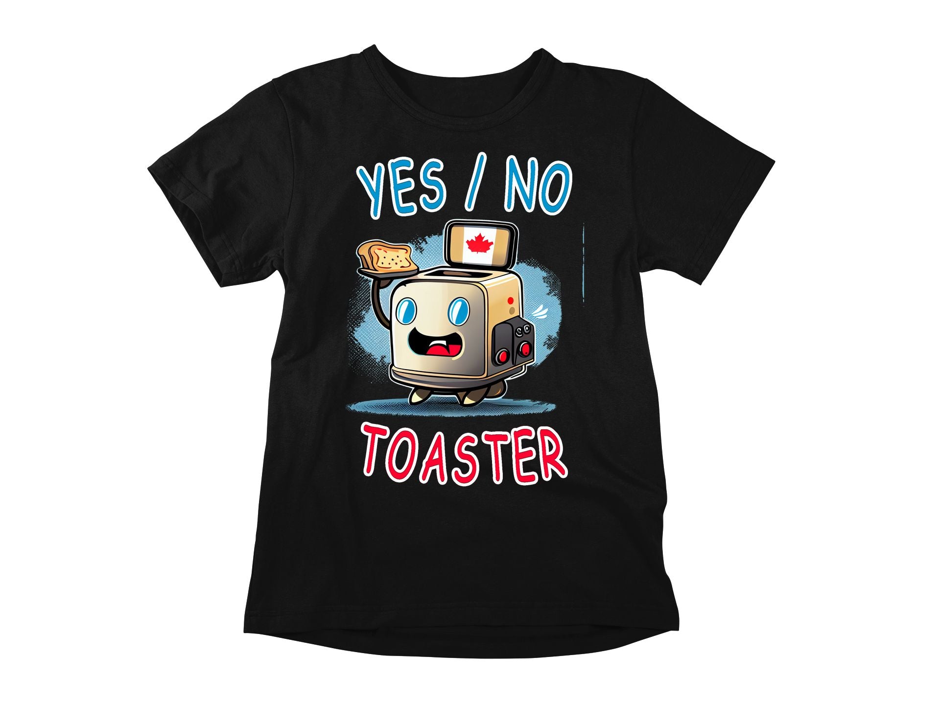 T-Shirt Yes No Toaster